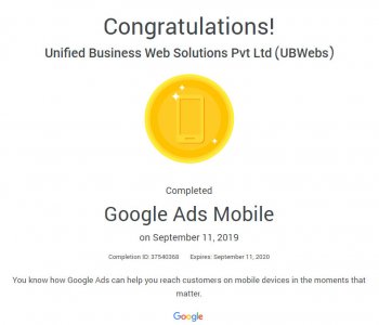 Google Ads Mobile